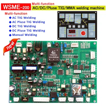welding control board WSME 315 multi-function control panel pcb card for IGBT AC / DC / Pulse / TIG / MMA welding machine
welding control board WSME 315 multi-function control panel pcb card for IGBT AC / DC / Pulse / TIG / MMA welding machine