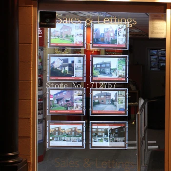 10PCS Magentic Front Panel Two Sides A4 Landscape Cable wire Hanging Acrylic Led Poster Frame Display for Property Agent Window
10PCS Magentic Front Panel Two Sides A4 Landscape Cable wire Hanging Acrylic Led Poster Frame Display for Property Agent Window