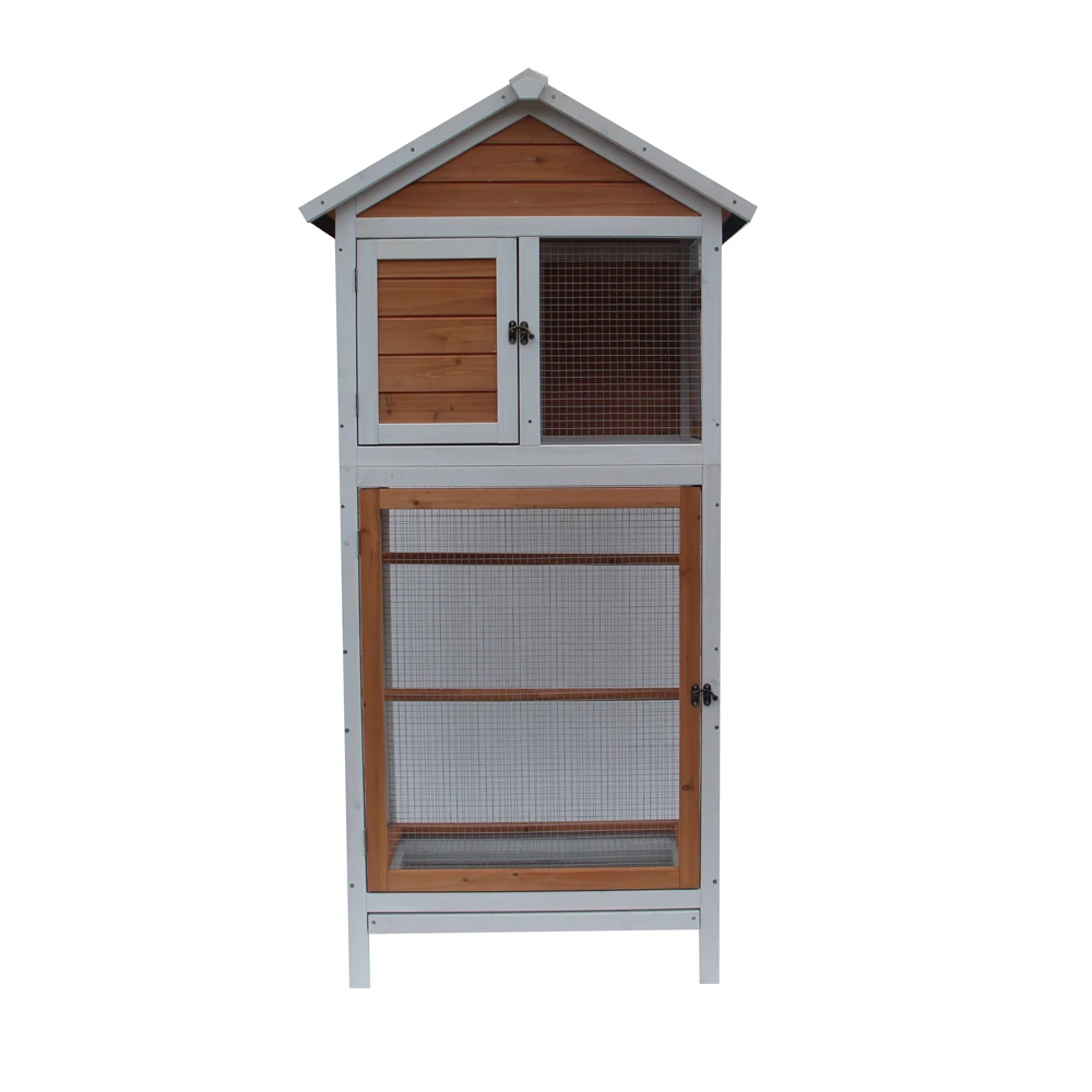 Large Bird Cage Wooden Birdcage Cockatiel Parakeet Canary Finch Conure Play House Bird Supply White & Dark Brown - US Stock
Large Bird Cage Wooden Birdcage Cockatiel Parakeet Canary Finch Conure Play House Bird Supply White & Dark Brown - US Stock