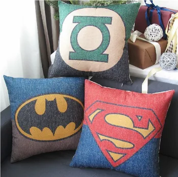 Superman Green Pillow ,Batman Pillow Cushion , burlap pillowcase home decor sofa cushions cotton Cushion
Superman Green Pillow ,Batman Pillow Cushion , burlap pillowcase home decor sofa cushions cotton Cushion