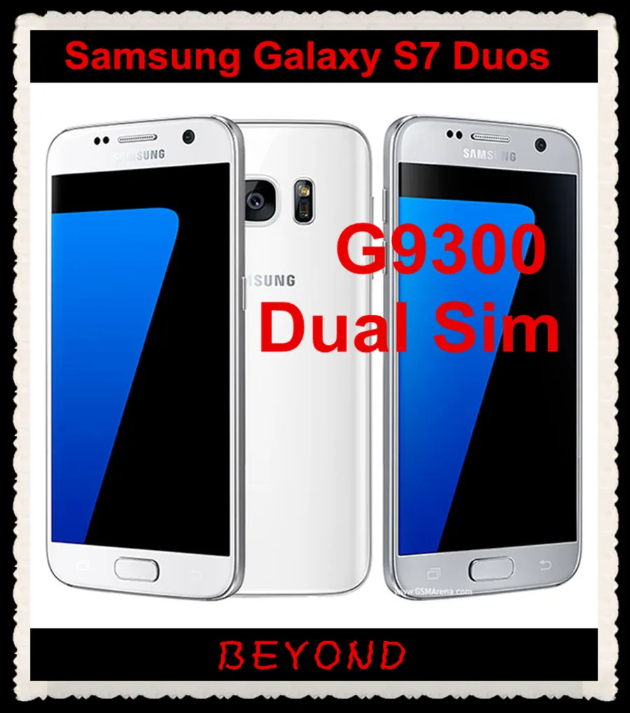 Samsung Galaxy S7 Duos G9300 Dual Sim Original Unlocked LTE GSM Android Phone Quad Core 5.1" 12MP RAM 4GB ROM 32GB Fingerprint
Samsung Galaxy S7 Duos G9300 Dual Sim Original Unlocked LTE GSM Android Phone Quad Core 5.1" 12MP RAM 4GB ROM 32GB Fingerprint