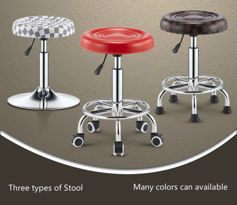 Lifting and rotating bar chair Modern and simple five claws Household chair with wheel and high quality PU Stereotype sponge
Lifting and rotating bar chair Modern and simple five claws Household chair with wheel and high quality PU Stereotype sponge