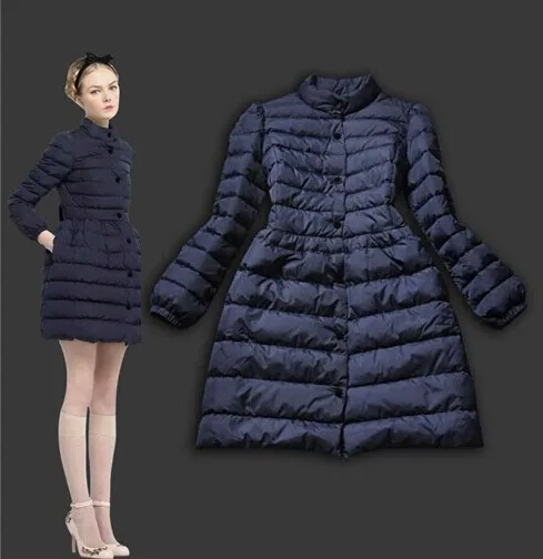 Winter Coat Women 2016 New Fashion White Duck Down Slim Long Blue Black Parka Warm Jackets And Coats
Winter Coat Women 2016 New Fashion White Duck Down Slim Long Blue Black Parka Warm Jackets And Coats