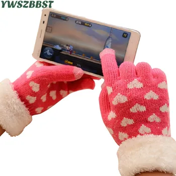 Fashion Touch Screen Glove Women Lady Girls Autumn Winter Love Knit Warmer Screen Touch Gloves for all smart phones
Fashion Touch Screen Glove Women Lady Girls Autumn Winter Love Knit Warmer Screen Touch Gloves for all smart phones