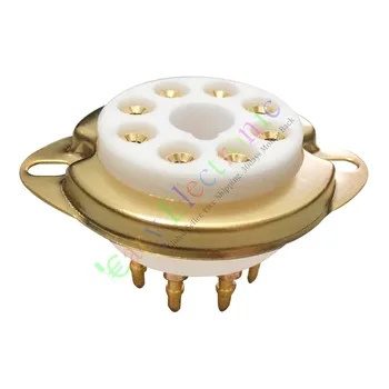 Wholesale and retail 20pc 8pin Gold Ceramic vacuum tube sockets octal valve For KT88 EL34B 6550 radio free shipping
Wholesale and retail 20pc 8pin Gold Ceramic vacuum tube sockets octal valve For KT88 EL34B 6550 radio free shipping