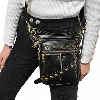 Unisex Steampunk Waist Bag Gothic Retro Motorcycle Leather Goth Shoulder Packs
Unisex Steampunk Waist Bag Gothic Retro Motorcycle Leather Goth Shoulder Packs