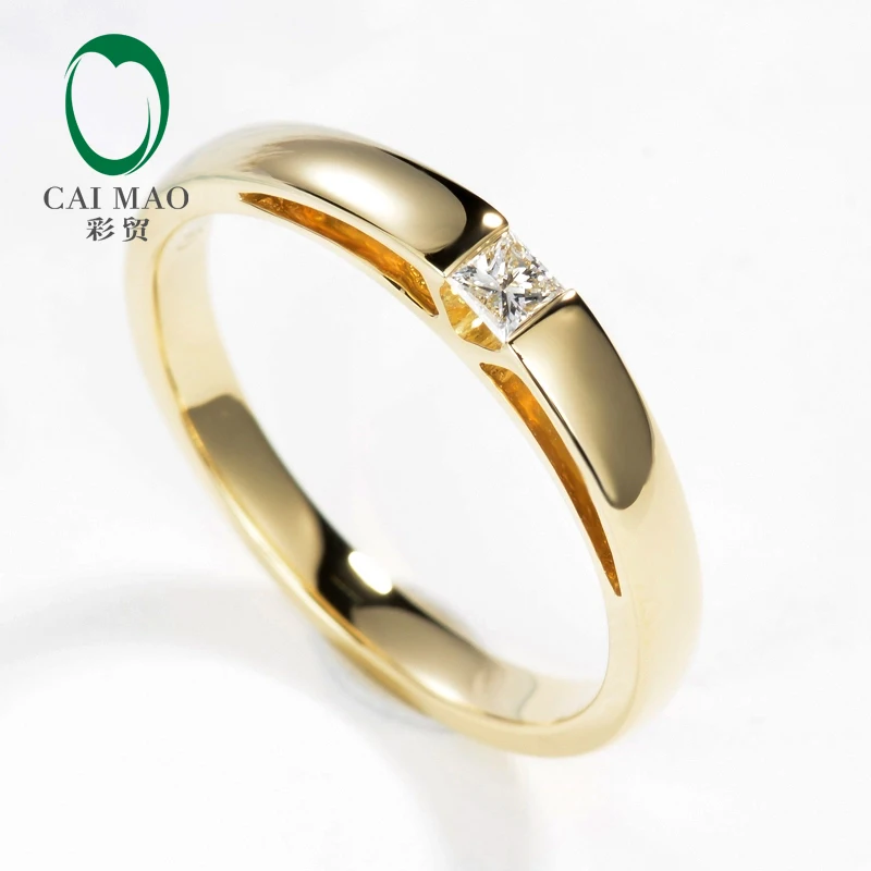 Caimao Solid 9kt Gold Tension Set Natural Princess Cut Diamond Engagement Wedding Ring for Unisex Simple Design
Caimao Solid 9kt Gold Tension Set Natural Princess Cut Diamond Engagement Wedding Ring for Unisex Simple Design
