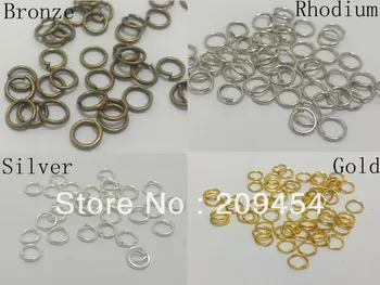 Free Shipping 0.9mm *6mm 1000pcs/lot Silvery / Antique Brass Bronze/Rhodium/Gold Jumpring ,jewellery findings and components
Free Shipping 0.9mm *6mm 1000pcs/lot Silvery / Antique Brass Bronze/Rhodium/Gold Jumpring ,jewellery findings and components