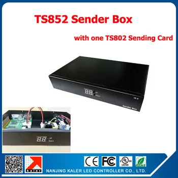 One pcs TS852 sender box with 1pcs TS802 sending card and 1pcs power supply sychronous control system
One pcs TS852 sender box with 1pcs TS802 sending card and 1pcs power supply sychronous control system