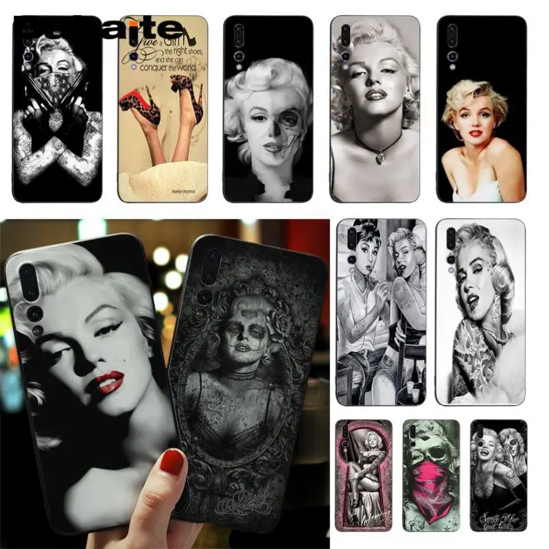 Babaite Marilyn Monroe Black TPU Soft Silicone Phone Case Cover For Huawei Mate 10 P9 P10 P20 P20pro honor 9 10 V9 V10
Babaite Marilyn Monroe Black TPU Soft Silicone Phone Case Cover For Huawei Mate 10 P9 P10 P20 P20pro honor 9 10 V9 V10
