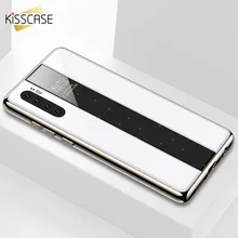 KISSCASE зеркальный стеклянный чехол для телефона huawei P20 P10 P30 Pro защитные чехлы для huawei mate 20 10 Nova 4 PC + TPU задняя крышка Capa(China)