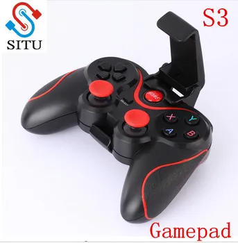 SITU brand S3 Wireless 3.0 Bluetooth Gamepad Remote Control Joystick PC Game Controller for Smartphone/Tablet
SITU brand S3 Wireless 3.0 Bluetooth Gamepad Remote Control Joystick PC Game Controller for Smartphone/Tablet