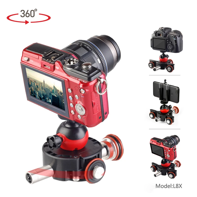 Mini Motorized Electric Track Slider Motor Dolly Truck Car Autodolly Remote Control for iPhone DSLR Camera Smartphone
Mini Motorized Electric Track Slider Motor Dolly Truck Car Autodolly Remote Control for iPhone DSLR Camera Smartphone