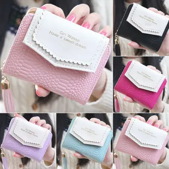 Fashion Women Leather Bifold Wallet Zipper Clutch Card Holder Purse Lady Handbag
Fashion Women Leather Bifold Wallet Zipper Clutch Card Holder Purse Lady Handbag