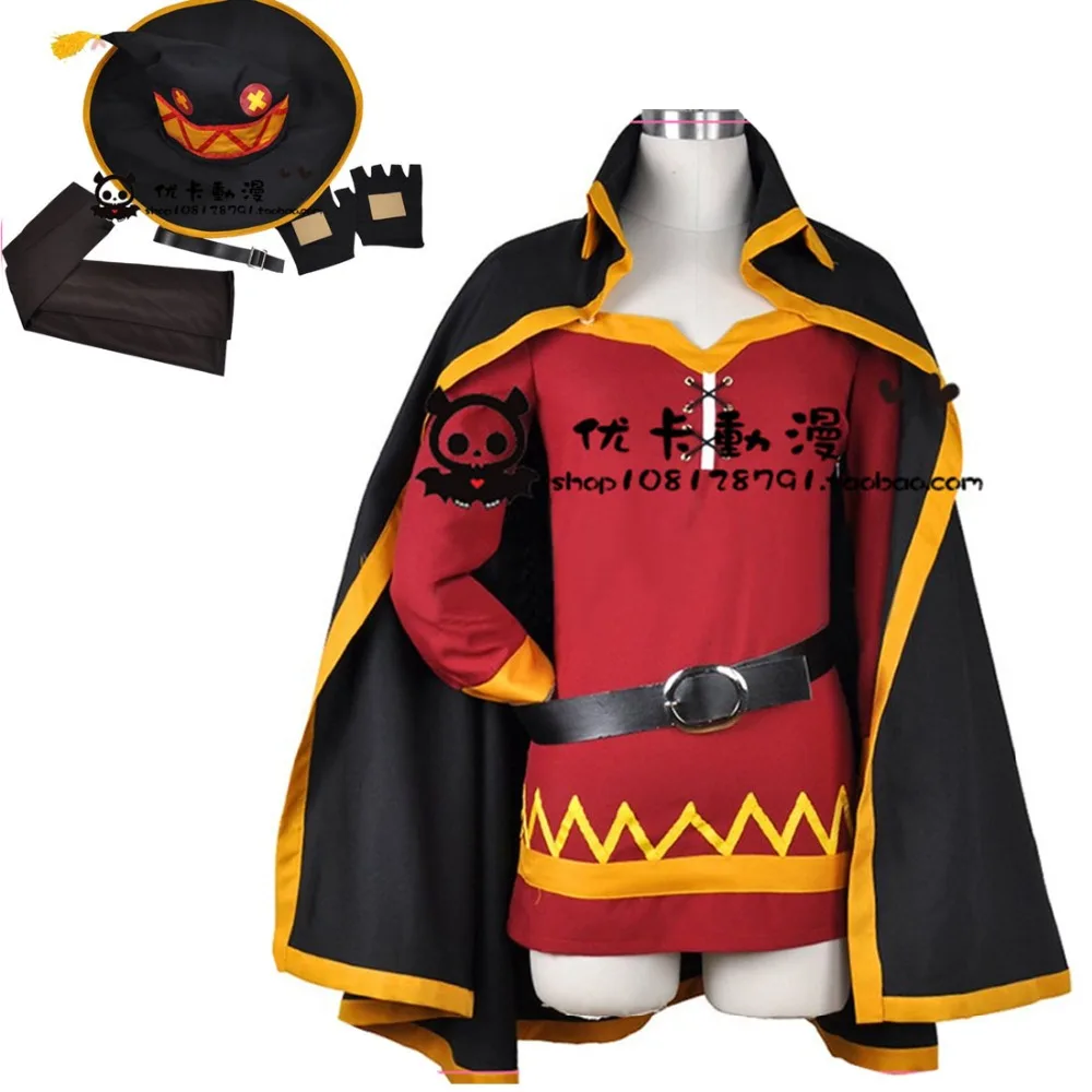 2019 Kono Subarashii Sekai ni Shukufuku o! Cosplay Costumes Megumin Dresses Cloak Uniform Women Girls Clothes
2019 Kono Subarashii Sekai ni Shukufuku o! Cosplay Costumes Megumin Dresses Cloak Uniform Women Girls Clothes
