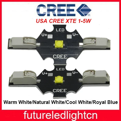 10pcs Solderless USA Cree XTE 5W LED Chips
10pcs Solderless USA Cree XTE 5W LED Chips