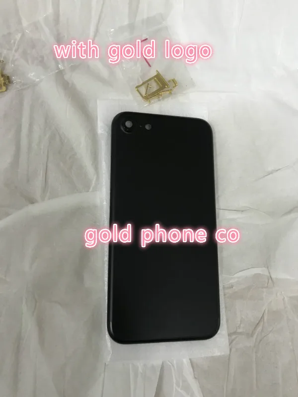 2019 100% Perfect Quality Housing for iphone 7 matt black Back Cover Battery Door Chassis with gold Logo+Card tray+gold Buttons
2019 100% Perfect Quality Housing for iphone 7 matt black Back Cover Battery Door Chassis with gold Logo+Card tray+gold Buttons