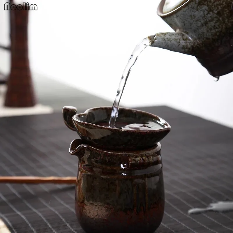 NOOLIM Kiln Retro Leaf Shape Tea Leak Tea Ceremony Kung Fu Tea Set Accessories Filter Ceramic Tea Strainers Home Decoration
NOOLIM Kiln Retro Leaf Shape Tea Leak Tea Ceremony Kung Fu Tea Set Accessories Filter Ceramic Tea Strainers Home Decoration