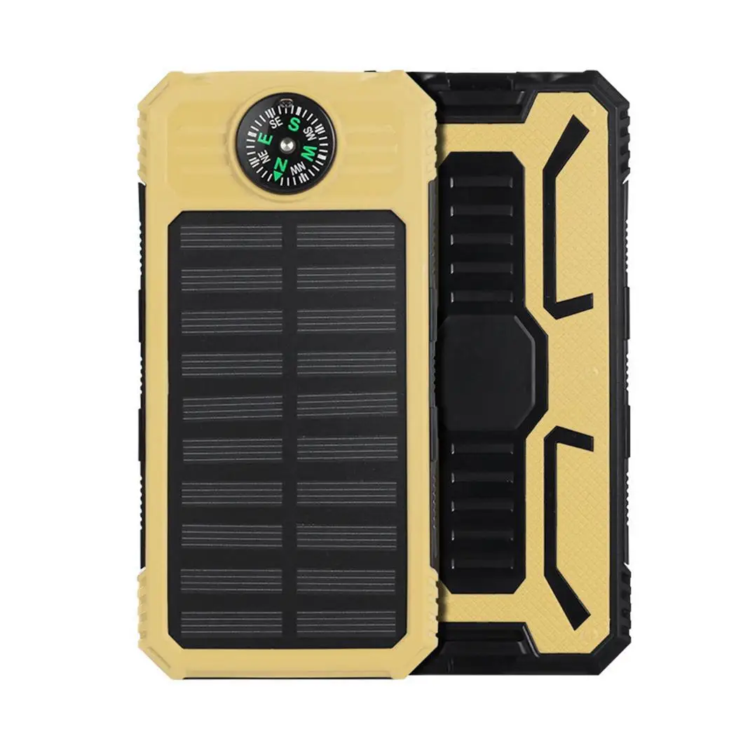 Outdoor Explorers Solar Moblie Power Portable Compass Flashlight Solar-powered Power Bank 20000mAh External Battery Charger
Outdoor Explorers Solar Moblie Power Portable Compass Flashlight Solar-powered Power Bank 20000mAh External Battery Charger