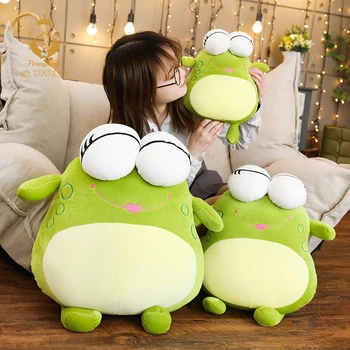 1PCS super soft big eyes frog plush stuffed toys, squeeze toys, kids toys, home decoration, holiday gifts
1PCS super soft big eyes frog plush stuffed toys, squeeze toys, kids toys, home decoration, holiday gifts