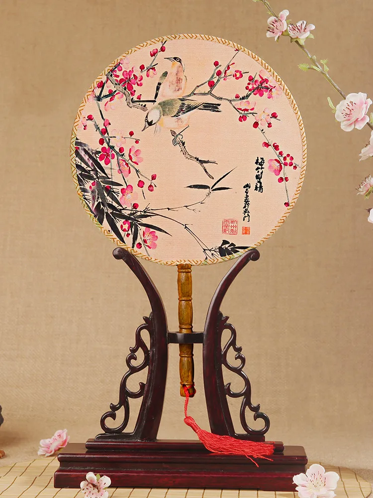 1pc Chinese Style Vintage Classical Dancing Fan Blank DIY Palace Style Round Fan
1pc Chinese Style Vintage Classical Dancing Fan Blank DIY Palace Style Round Fan
