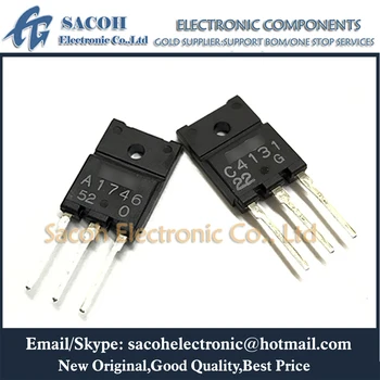 Free shipping 10Pairs 2SA1746 A1746 + 2SC4131 C4131 TO-3PF Silicon NPN + PNP Epitaxial Planar Transistor
Free shipping 10Pairs 2SA1746 A1746 + 2SC4131 C4131 TO-3PF Silicon NPN + PNP Epitaxial Planar Transistor