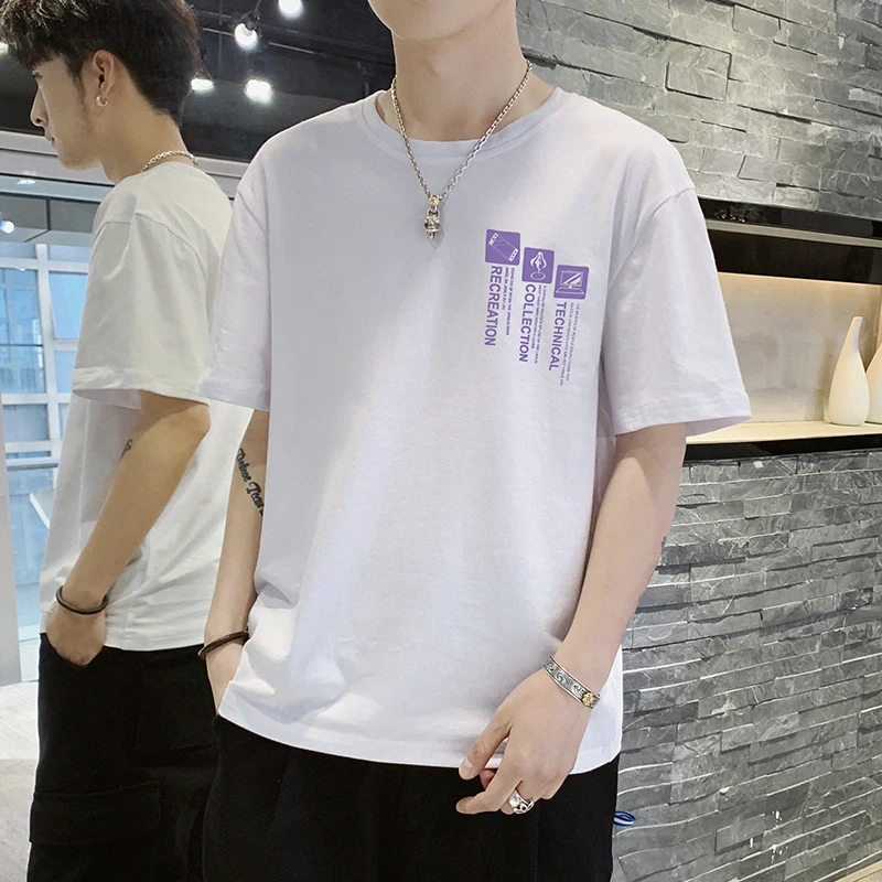 2019 Spring and Summer Japanese Style Bf Wind New Letter Pattern Printing Cotton Men and Women Students Half Sleeve Loose T-shir
2019 Spring and Summer Japanese Style Bf Wind New Letter Pattern Printing Cotton Men and Women Students Half Sleeve Loose T-shir