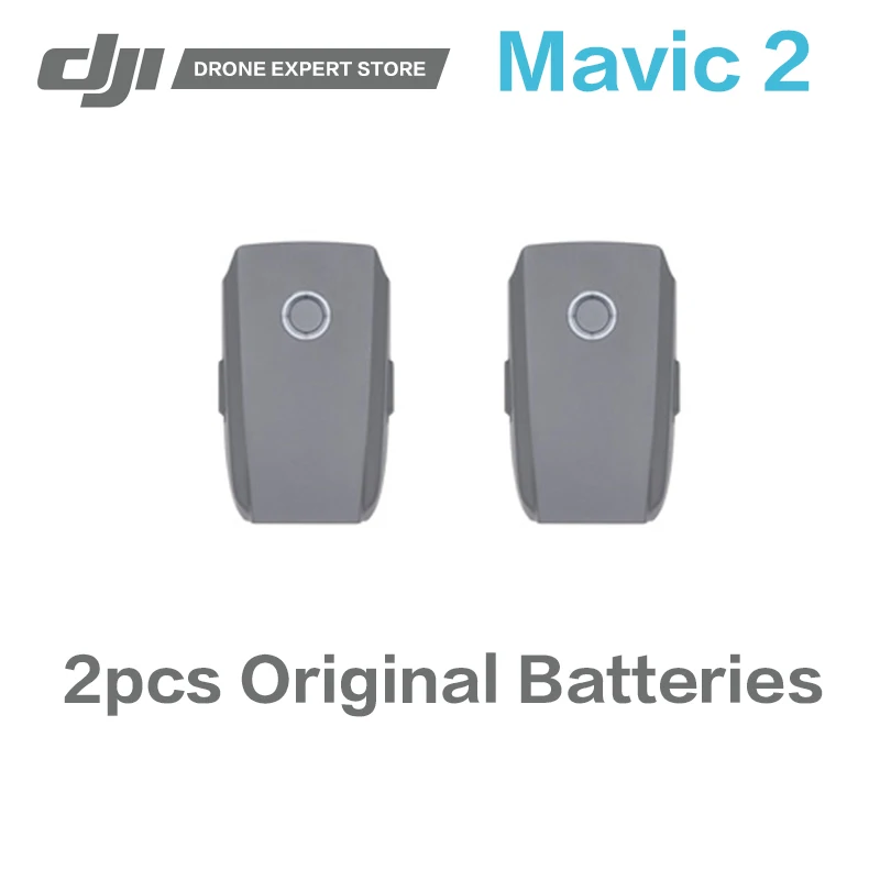 2pcs Original DJI Mavic 2 Intelligent Flight Batteries High-capacity LiPo cells Battery for Mavic 2 Pro / Mavic 2 Zoom
2pcs Original DJI Mavic 2 Intelligent Flight Batteries High-capacity LiPo cells Battery for Mavic 2 Pro / Mavic 2 Zoom