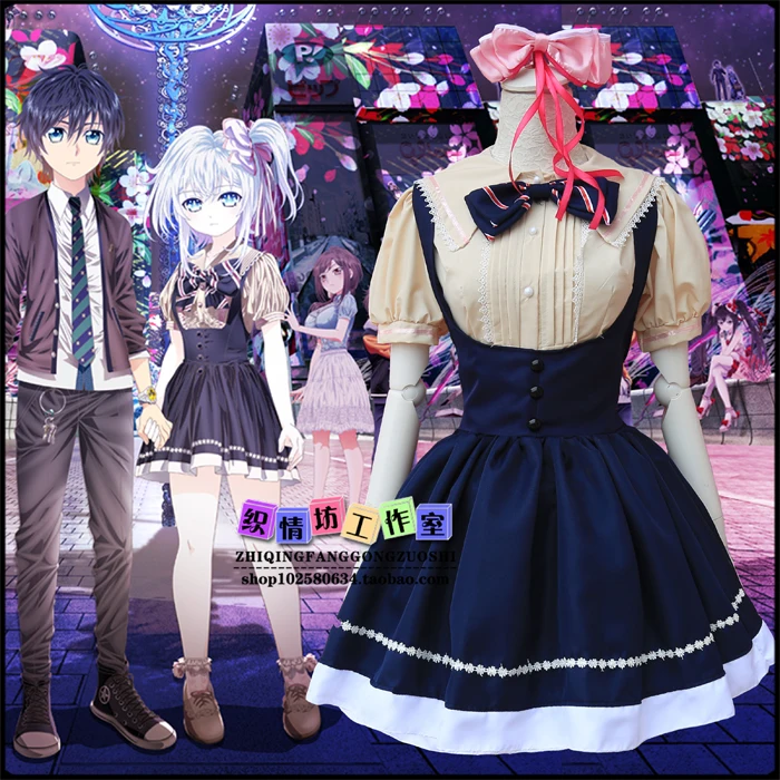 Anime Hand Shakers COSPLAY Sproutcket Gear COS Halloween cosplay Lolita Maid Dress Costumes
Anime Hand Shakers COSPLAY Sproutcket Gear COS Halloween cosplay Lolita Maid Dress Costumes