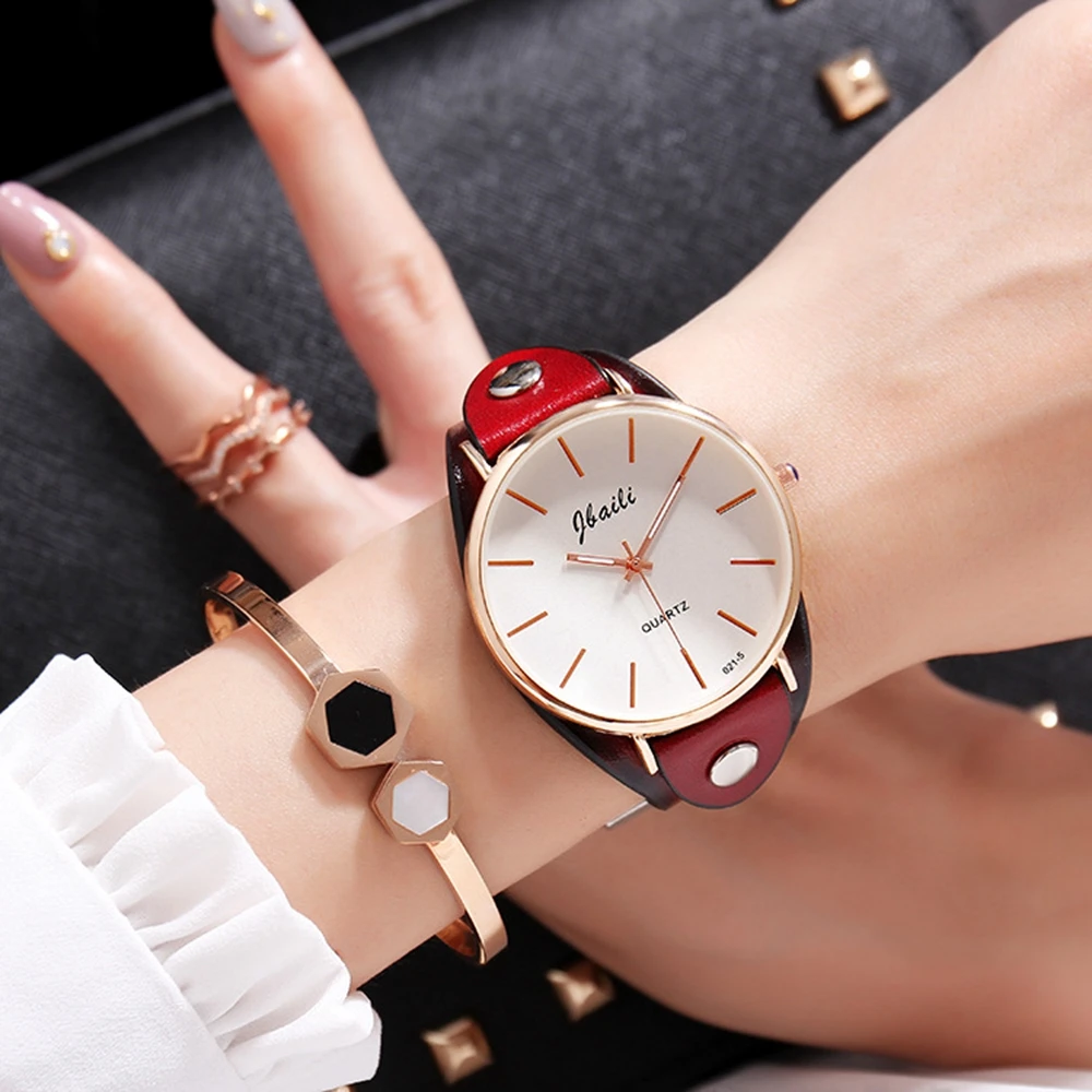 Woman watch Quartz watch Casual watchRelogio Feminino10