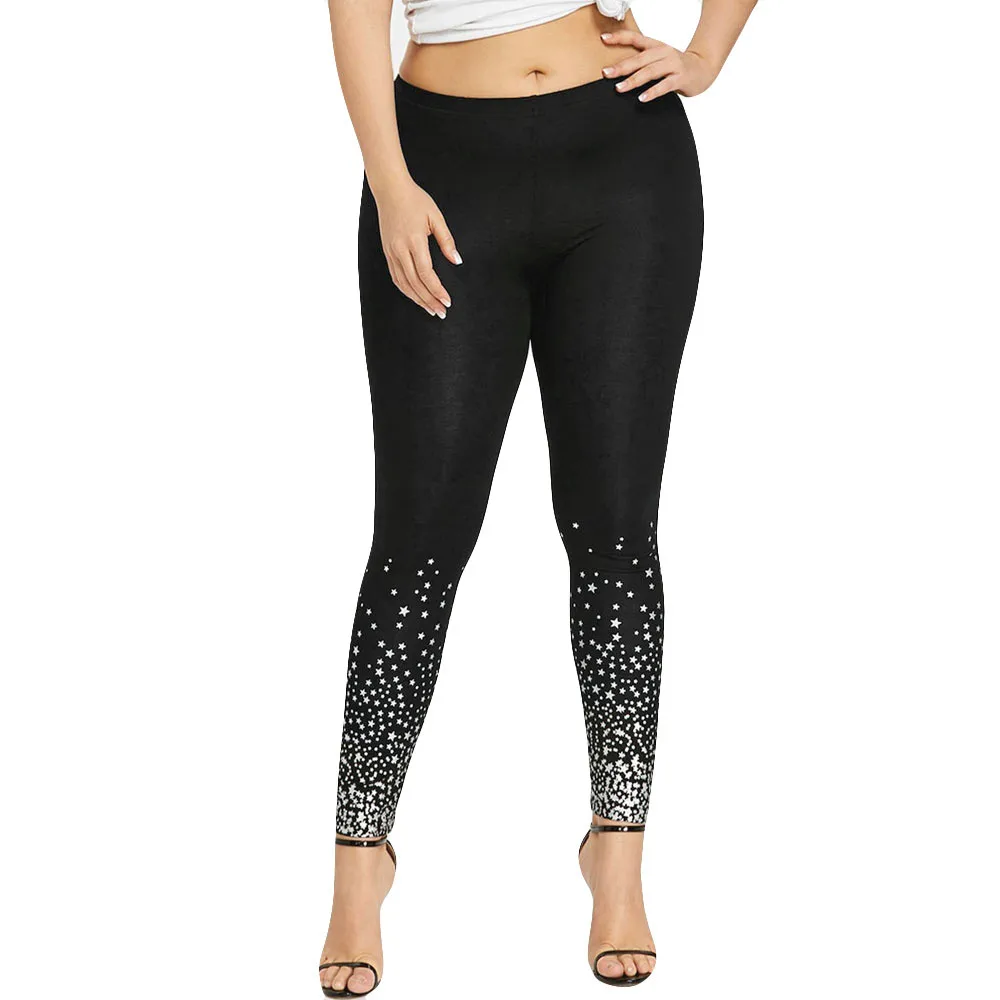 Plus Size Leggings Women 2019 New Mid Waist Elastic Waist Lovely Star printing Workout Exercise Leggins Mujer Woman Clothes Pant
Plus Size Leggings Women 2019 New Mid Waist Elastic Waist Lovely Star printing Workout Exercise Leggins Mujer Woman Clothes Pant
