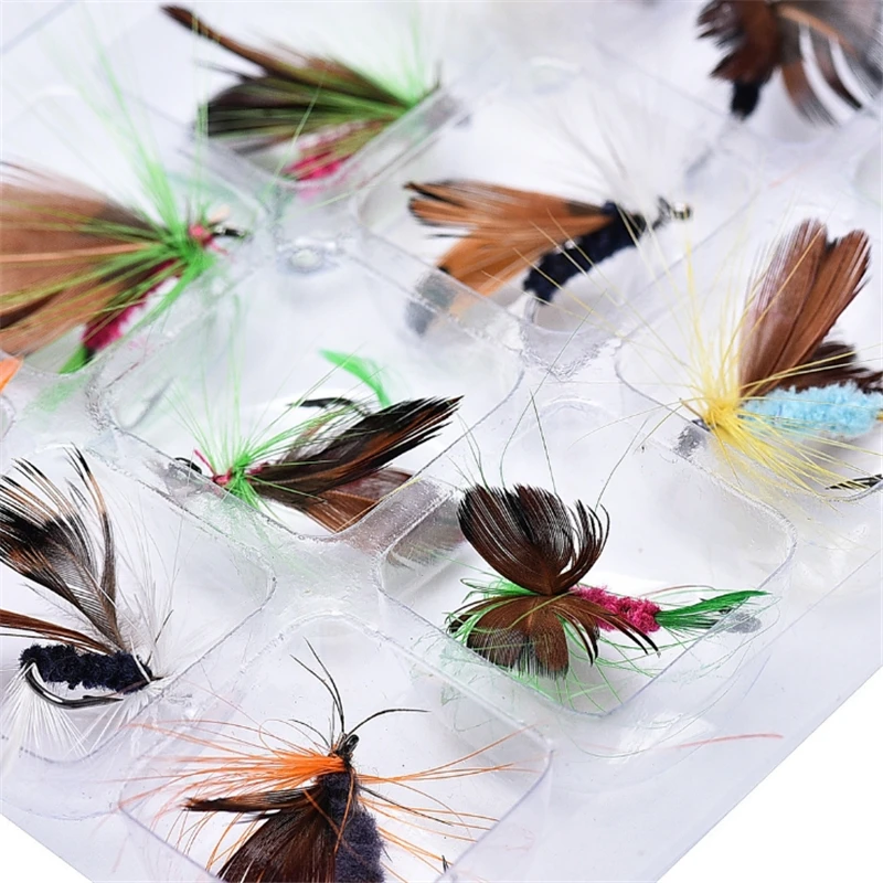 60Pcs 5Set Of Fly Hook Butterfly Fish Hook Floating Trembling Universal Insect Feather Flies Bait For Carp Fishing Accessories
60Pcs 5Set Of Fly Hook Butterfly Fish Hook Floating Trembling Universal Insect Feather Flies Bait For Carp Fishing Accessories