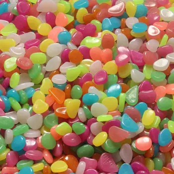 100Pcs/Set Home Decoration Luminous Pebbles Stones Glow In The Dark Garden Ornament For Walkway Fish Tank Crafts TN99
100Pcs/Set Home Decoration Luminous Pebbles Stones Glow In The Dark Garden Ornament For Walkway Fish Tank Crafts TN99