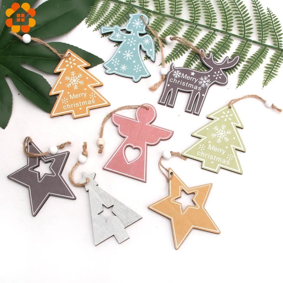 3PCS/Lot Multi Wooden Christmas Ornaments Pendants DIY Wood Crafts Hanging Xmas Tree Ornament Home Christmas Party Decorations
3PCS/Lot Multi Wooden Christmas Ornaments Pendants DIY Wood Crafts Hanging Xmas Tree Ornament Home Christmas Party Decorations