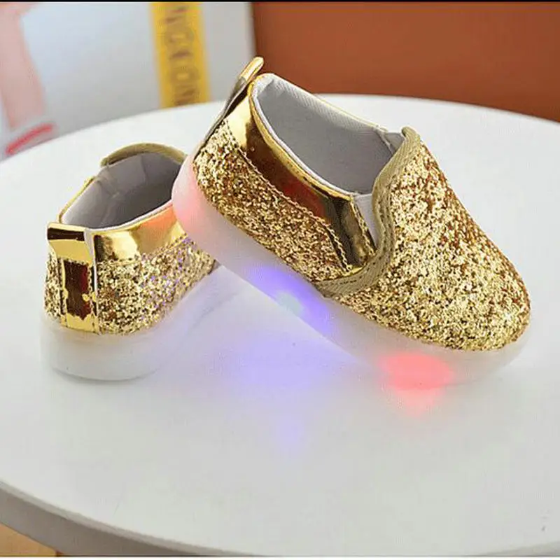 Kids Led Flash Sneakers 2019 New Baby Children Shoes Spring Autumn Fashion Sequin Sneakers Girls Princess Lightning Shoes 21-30
Kids Led Flash Sneakers 2019 New Baby Children Shoes Spring Autumn Fashion Sequin Sneakers Girls Princess Lightning Shoes 21-30
