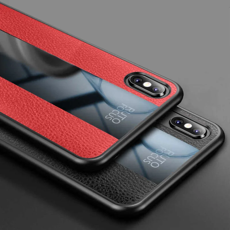 Leather Cover For iPhone 7 8 Plus 6 6S Plus Case Business Style PU Leather PC Middle Stripe Case For Apple iPhone X XS Max XR XS
Leather Cover For iPhone 7 8 Plus 6 6S Plus Case Business Style PU Leather PC Middle Stripe Case For Apple iPhone X XS Max XR XS