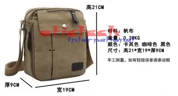 by dhl or ems 50pcs High Quality Multifunction Men Canvas Bag Casual Travel Bolsa Masculina Men's Crossbody Bag Messenger Bags
by dhl or ems 50pcs High Quality Multifunction Men Canvas Bag Casual Travel Bolsa Masculina Men's Crossbody Bag Messenger Bags