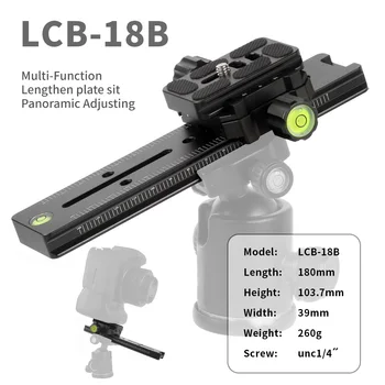 XILETU LCB-18B Track Dolly Slider Focusing Rail Slider & Clamp Focus QR Plate Meet Arca Swiss 1/4 Screw For Canon DSLR Camera
XILETU LCB-18B Track Dolly Slider Focusing Rail Slider & Clamp Focus QR Plate Meet Arca Swiss 1/4 Screw For Canon DSLR Camera