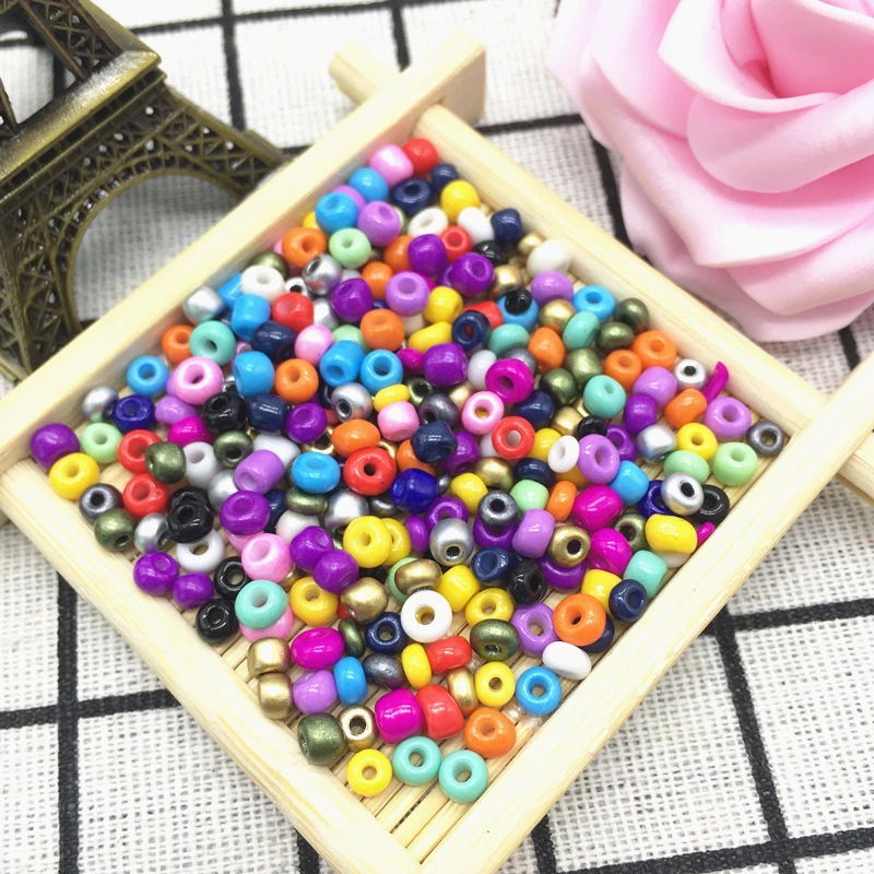 New DIY 2mm/3mm/4mm 1000/500/200pcs Czech Glass Seed Spacer Beads Jewelry Fitting Mixing
New DIY 2mm/3mm/4mm 1000/500/200pcs Czech Glass Seed Spacer Beads Jewelry Fitting Mixing