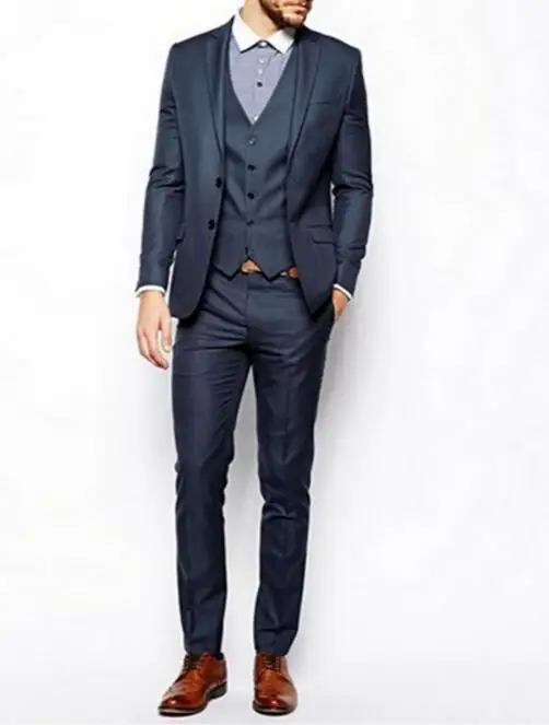 MS8 Trajes De Novio 2017 Hombre Custom Made Slim Fit Suits For Men Wedding Suits Tuxedos For Men 3 Pieces Jacket+Pants+Vest
MS8 Trajes De Novio 2017 Hombre Custom Made Slim Fit Suits For Men Wedding Suits Tuxedos For Men 3 Pieces Jacket+Pants+Vest