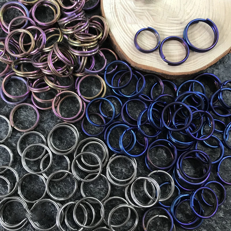 Titanium key ring diameter 10/ 12/14 mm titanium alloy outdoor titanium EDC ring very light and allergy Eco friendly for kid
Titanium key ring diameter 10/ 12/14 mm titanium alloy outdoor titanium EDC ring very light and allergy Eco friendly for kid