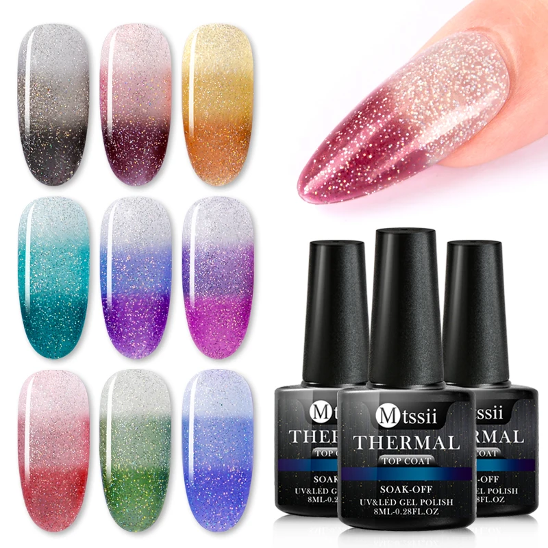 Mtssii 8ml Temperature Change Color Top Coat Thermal Nail Gel Polish Soak Off UV Long Lasting Chameleon Nail Lacquer Varnish
Mtssii 8ml Temperature Change Color Top Coat Thermal Nail Gel Polish Soak Off UV Long Lasting Chameleon Nail Lacquer Varnish