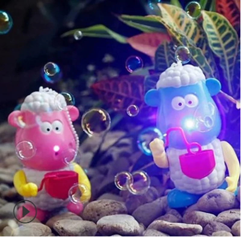 Lucky Sheep Bubble Machine Bubble Gun Automatic Lighting Network Red Lamb Electric Blowing Bubble Toy
Lucky Sheep Bubble Machine Bubble Gun Automatic Lighting Network Red Lamb Electric Blowing Bubble Toy