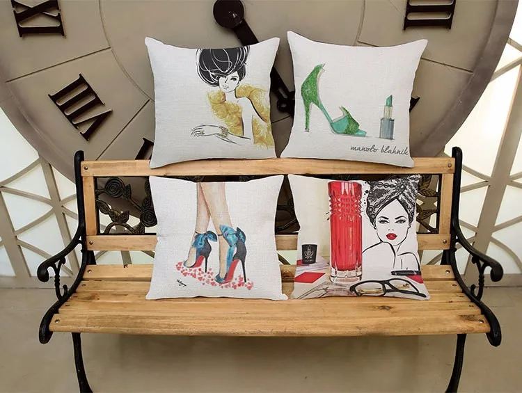Modern high heels pattern series linen pillowcases,Home sofa cushion cover,Car seat cushion cover
Modern high heels pattern series linen pillowcases,Home sofa cushion cover,Car seat cushion cover