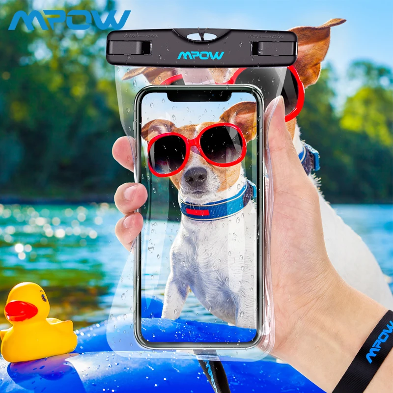2PCS Mpow PA021 IPX8 Waterproof Pouch Universal Mobile Phone Case Under 6'' For iPhone Xs Xr 6S Plus Xiaomi 8 Swimming Diving
2PCS Mpow PA021 IPX8 Waterproof Pouch Universal Mobile Phone Case Under 6'' For iPhone Xs Xr 6S Plus Xiaomi 8 Swimming Diving