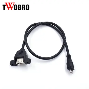 100 pcs 0.3m 0.5m Micro B Male to USB A Female Adapter Converter Screw Lock Panel Mount Data Sync Power Charge Cable Cord
100 pcs 0.3m 0.5m Micro B Male to USB A Female Adapter Converter Screw Lock Panel Mount Data Sync Power Charge Cable Cord