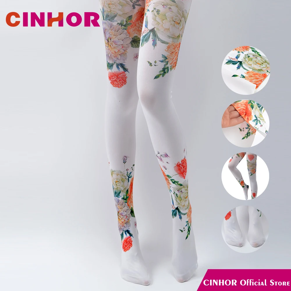 CINHOR Original Large Peony National Wind Stockings Jacquard Base Thin Section Personality Net Red Pantyhose Female Tide
CINHOR Original Large Peony National Wind Stockings Jacquard Base Thin Section Personality Net Red Pantyhose Female Tide
