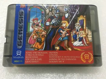S-e-g-a Megadrive 10 in 1 Game Cartridge, 16 bit Game Card for Geneis Console for USA, Japanese and European
S-e-g-a Megadrive 10 in 1 Game Cartridge, 16 bit Game Card for Geneis Console for USA, Japanese and European