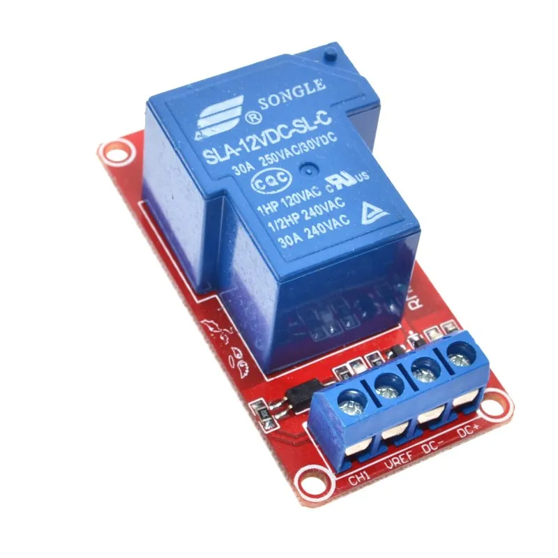 5PCS 12V 30A Two-way isolation relay module High/low level trigger 12V 30A 1-Channel Relay Module+Electronic With Optocoupler
5PCS 12V 30A Two-way isolation relay module High/low level trigger 12V 30A 1-Channel Relay Module+Electronic With Optocoupler