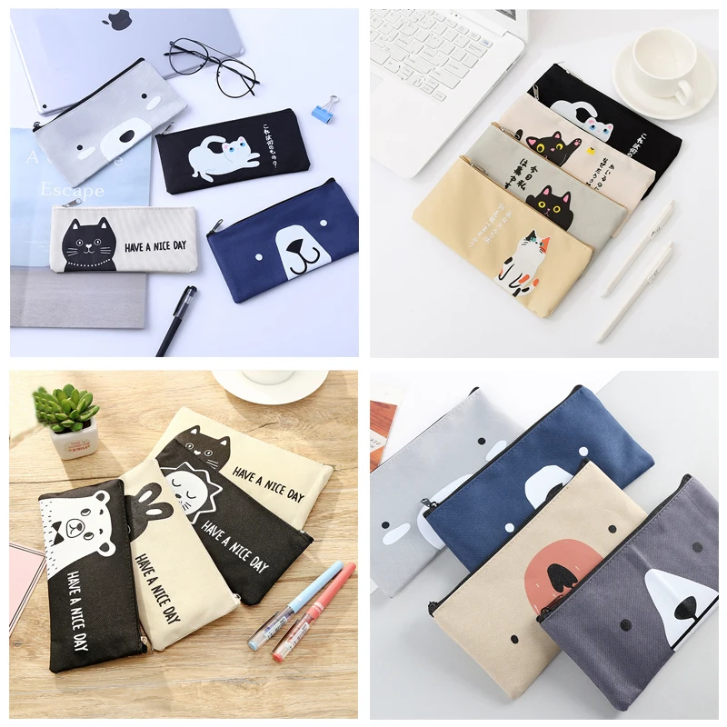 Creative Oxford cloth Pencil Case kawaii Office Student Pencil Cases Kalem Kutusu School Supplies Pen Box Astuccio Scuola
Creative Oxford cloth Pencil Case kawaii Office Student Pencil Cases Kalem Kutusu School Supplies Pen Box Astuccio Scuola